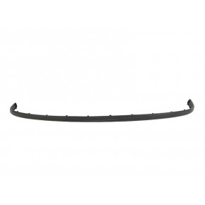 Накладка переднего бампера чёрная (хэтчбэк) Volkswagen Polo