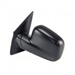 Зеркало левое механическое чёрная крышка (асферическое) (+multivan) Volkswagen Transporter T5
