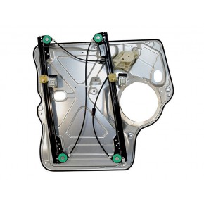 Стеклоподъёмник передней двери правый электрический без электромотора с панелью (+multivan) Volkswagen Transporter T5