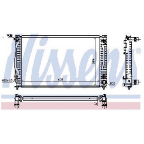 Радиатор охлаждения Audi A4 B5