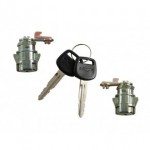 Набор замков с ключами с 2-мя вкладышами замков Toyota Corolla 90 EE90 / CE90 / AE92 / AE95 3 / 4 ДВ