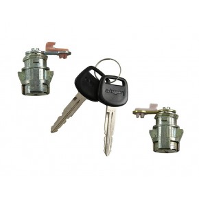Набор замков с ключами с 2-мя вкладышами замков Toyota Corolla 90 EE90 / CE90 / AE92 / AE95 3 / 4 ДВ