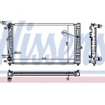 Радиатор охлаждения Audi A4 B5