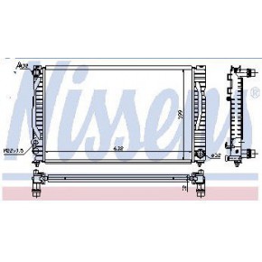 Радиатор охлаждения Audi A4 B5