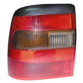 Задний фонарь внешний левый (4 дв) красно - тонированный Opel Vectra A