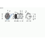 Компрессор кондиционера Audi A4 B5