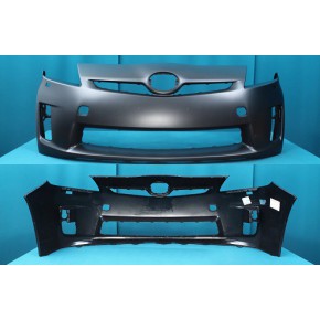 Бампер передний с отверстиями под омыватель грунтованный Toyota Prius