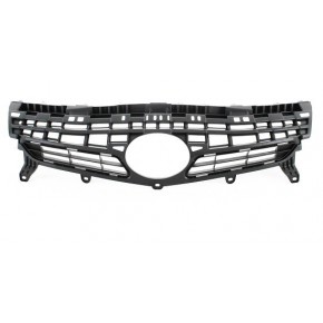 Решётка радиатора черная без молдинга Toyota Prius