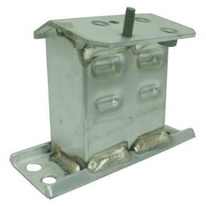 Кронштейн переднего бампера левый алюминий Toyota Prius