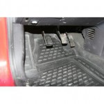 Комплект ковриков в салон (4 шт) полиуретан Hyundai I10