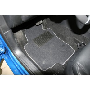 Комплект ковриков в салон (5 шт) текстиль (хэтчбэк) Seat Leon