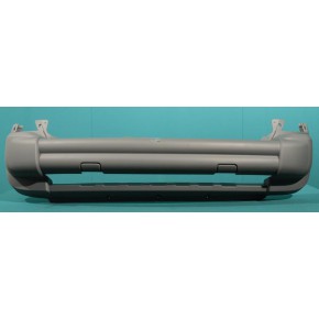 Бампер передний без отверстия под буксировочный крюк серый Jeep Liberty