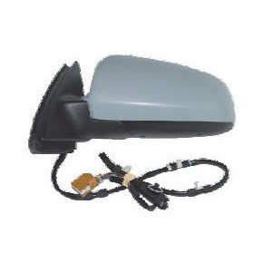 Зеркало левое электрическое с подогревом грунтованное (асферическое) Audi A4 B6