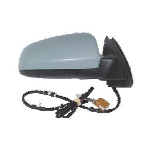 Зеркало правое электрическое с подогревом грунтованное (выпуклое) Audi A4 B6