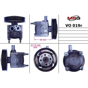Насос ГУР ZF VO019R