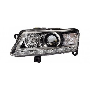 Правая фара (ксенон) с led (светодиоды) под корректор (d3s) Audi A6 C6