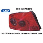 Тюнинг - комплект задних внешних фонарей с led (светодиоды) Peugeot 407