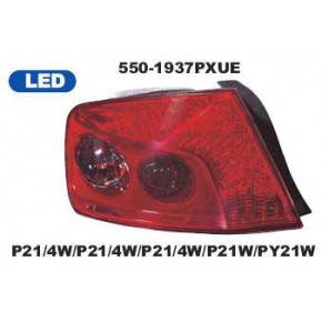 Тюнинг - комплект задних внешних фонарей с led (светодиоды) Peugeot 407