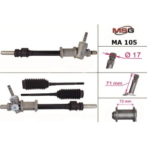 Рулевая рейка без ГУР MSG MA105