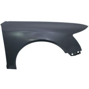 Крыло переднее правое без отверстия под повторитель стальное Audi A6 C6