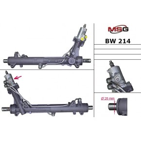 Рулевая рейка с ГУР MSG BW214