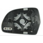 Стекло правого зеркала с подогревом (выпуклое) Audi A6 C6