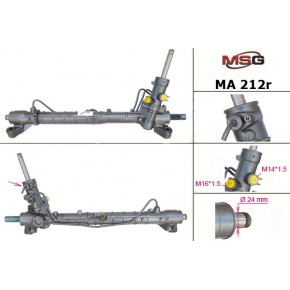 Рулевая рейка с ГУР KOYO MA212R