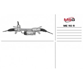Рулевая рейка с ЭУР MSG ME110R