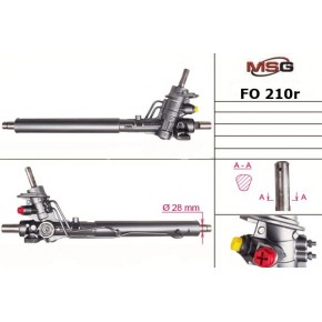 Рулевая рейка с ГУР TRW FO210R