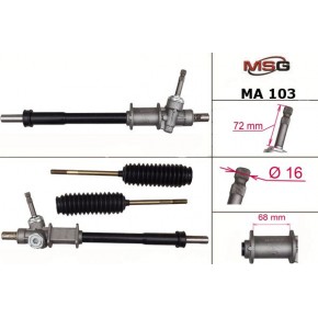 Рулевая рейка без ГУР MSG MA103