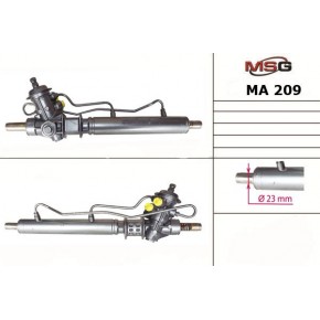 Рулевая рейка с ГУР MSG MA209