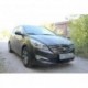 Защита радиатора Hyundai Solaris 2014-2017 black OPTIMAL
