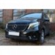 Защита радиатора Mercedes-Benz Vito III (W447) 2014- black низ PREMIUM