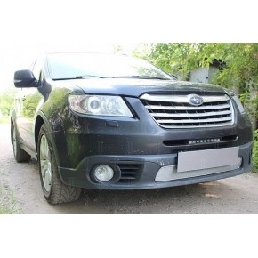Защита радиатора Subaru TRIBECA I рестайлинг 2007-2014 chrome PREMIUM