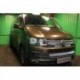 Защита радиатора Volkswagen T6 (Multivan,Caravelle) 2015- (6 частей) chrome верх
