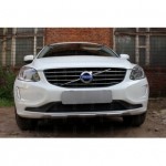 Защита радиатора Vovlo XC60 2013- с парктроником black