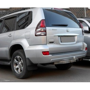 Фаркоп TOYOTA LAND CRUISER 150 PRADO/120/LEXUS GX460/470(-2013) кроме2TR-FE, с накладкой из нержавеющей стали, без электрики