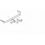 Фаркоп Toyota Yaris Verso 2000-2006 (без электрики)