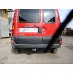 Фаркоп Renault Kangoo минивэн/фургон (1998-2008) (без электрики)