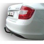 Фаркоп для VOLKSWAGEN POLO (седан)(6R1) 2010-.../ SKODA RAPID(лифтбек)(NH) 2012-... (без электрики)