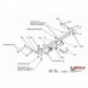 Фаркоп Mazda 5 2005-2010, 2010-2015 твердое крепление (без электрики)