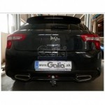 Фаркоп оцинкованный Citroen DS5 2011- съемное крепление (без электрики)