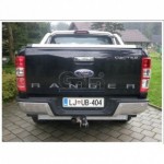 Фаркоп оцинкованный Ford Ranger 2012-, Mazda BT50 2012- съемное крепление (без электрики)