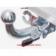 Фаркоп оцинкованный Honda Accord седан CL7 2003-2008 съемное крепление (без электрики)