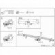 Фаркоп оцинкованный Hyundai ix20 2010- твердое крепление (без электрики)
