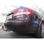 Фаркоп оцинкованный Hyundai Sonata EF 1999-2005 твердое крепление (без электрики)