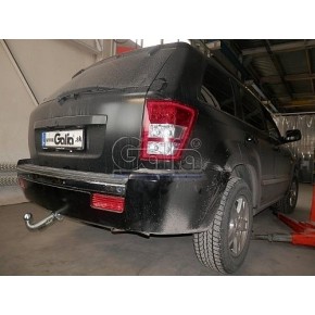 Фаркоп оцинкованный Jeep Grand Cherokee WK 2005-2010, Jeep Commander 2006-2010 твердое крепление (без электрики)