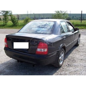 Фаркоп оцинкованный Mazda 323 BJ седан 1998-2004 твердое крепление (без электрики)