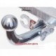 Фаркоп оцинкованный Mercedes Viano w638 1996-2003, Mercedes Vito w638 1996-2003 твердое крепление (без электрики)