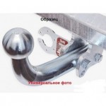 Фаркоп оцинкованный Mercedes Viano w638 1996-2003, Mercedes Vito w638 1996-2003 твердое крепление (без электрики)